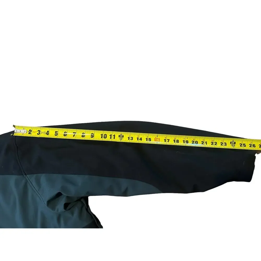 Black Gray Gravel Gear Mens Insulated Soft Shell Jacket Size X-Large